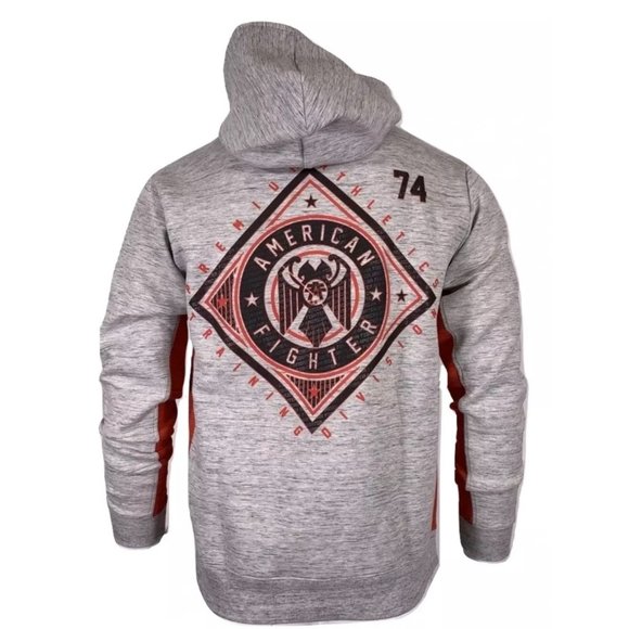 AMERICAN FIGHTER Men's HOODIE SIENA HEIGHTS L/S - Picture 2 of 8